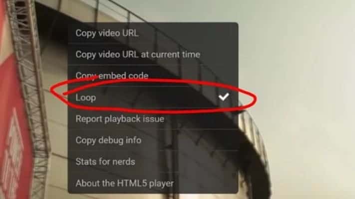วิธีเล่นวีดีโอคลิปบนเว็บไซต์ Youtube แบบวนซ้ำ (Loop) ไม่จำกัดรอบ
