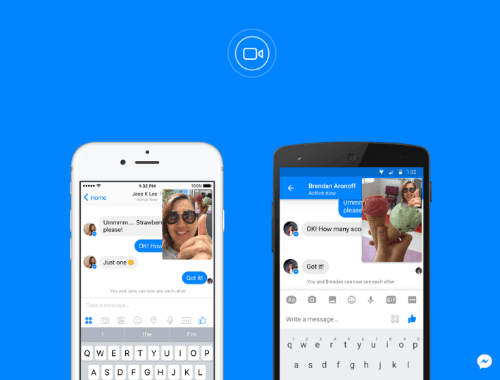 Instant Video ฟีเจอร์ใหม่บน Facebook Messenger คุยแบบเห็นหน้าพร้อมแชตได้