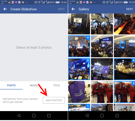 วิธีสร้าง Slideshow ผ่านแอป Facebook บนสมาร์ทโฟน - It24Hrs