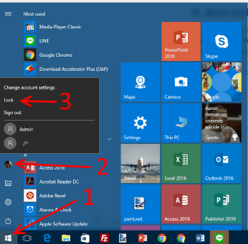 4 วิธี การล็อก Windows 10 ป้องกันคนอื่นแอบใช้งานคอมคุณ - It24Hrs