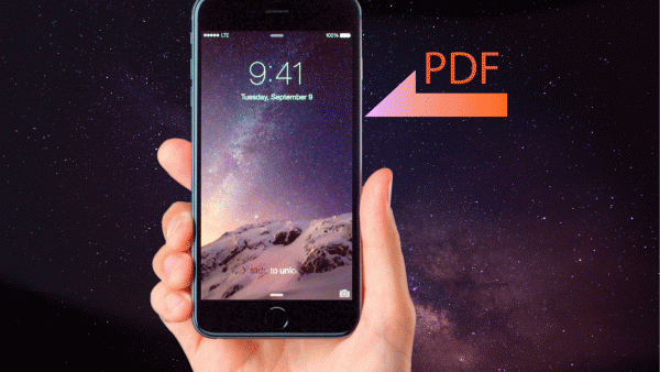 เซฟไฟล์ pdf ใน iphone