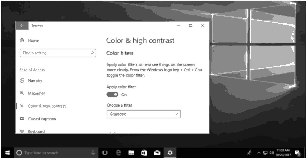 screen is black and white windows 10 screen is black and white windows 10