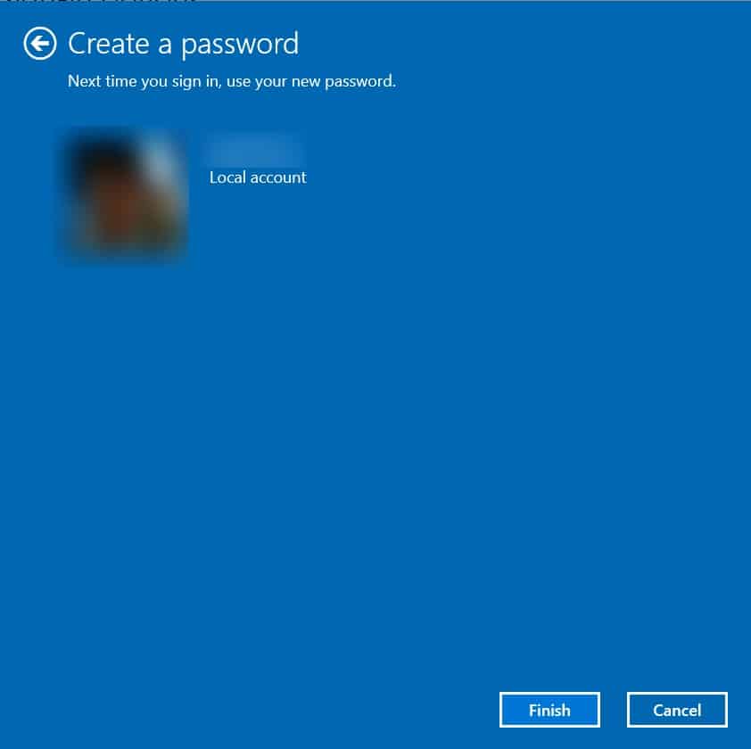 วิธีตั้งรหัสผ่าน Windows10