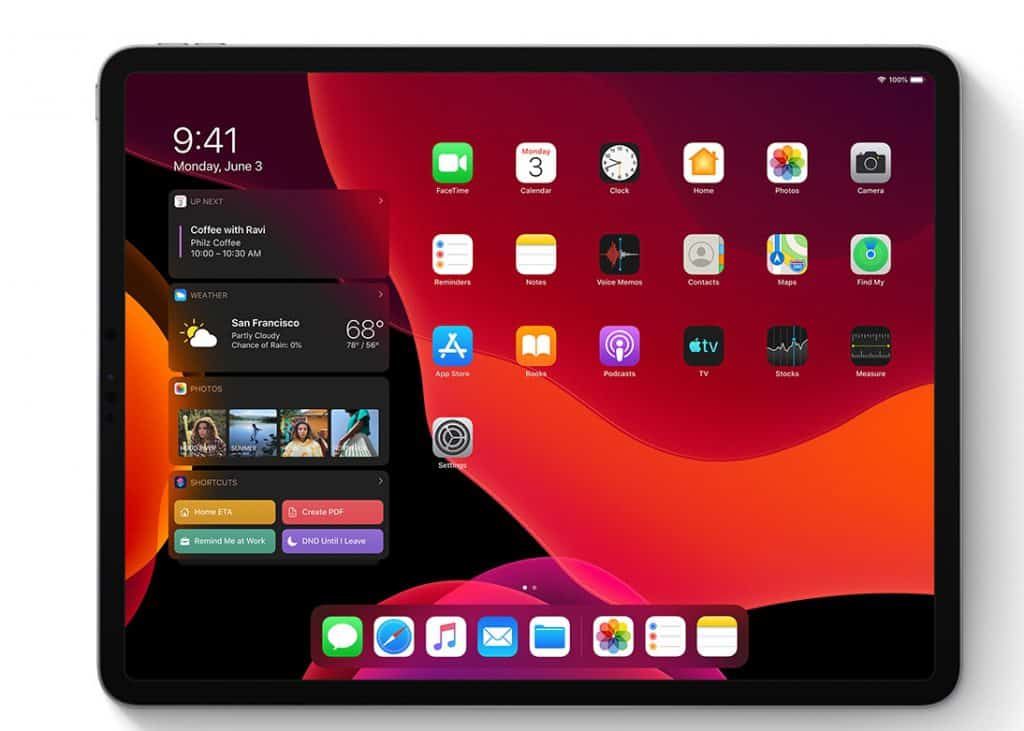 OS 13 iPadOS และ WatchOS 6