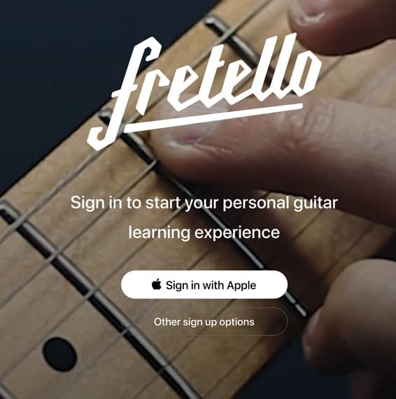 ภาพแอปมีปุ่ม Sign in with apple - จากหน้าเว็บไซต์ Apple.com OS 13 iPadOS และ WatchOS 6