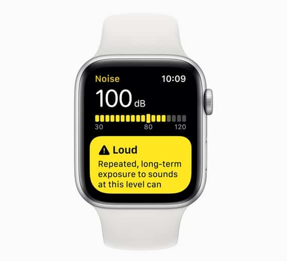 ภาพแอป noise จากเว็บไซต์ Apple.com OS 13 iPadOS และ WatchOS 6