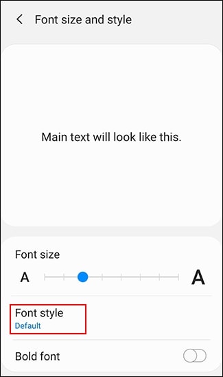 วิธีเปลี่ยน Font Android
