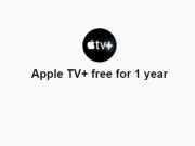 Apple TV + ฟรี 1 ปี