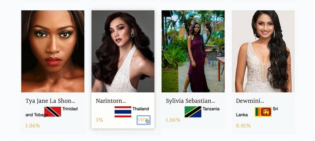 Vote Miss World 2019