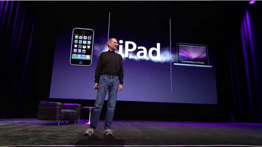 ชมคลิป สตีฟ จอบส์​ เปิดตัว iPad รุ่นแรก