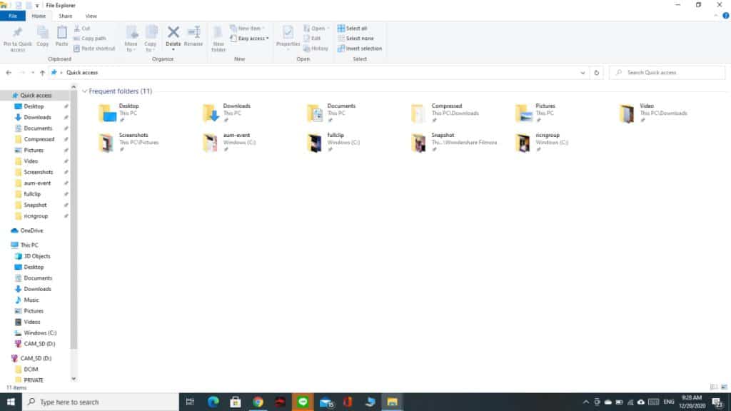 วิธีซ่อน Recent file ใน windows10 