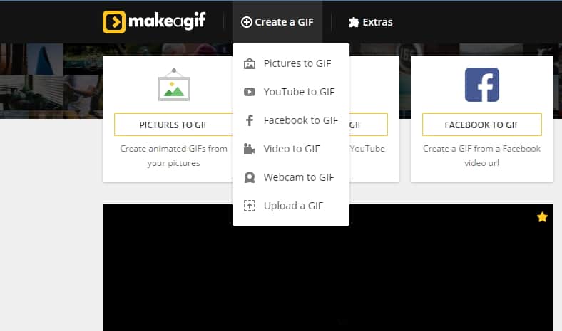 วิธีแปลงวิดีโอเป็นไฟล์ gif ด้วยเว็บไซต์ makeagif