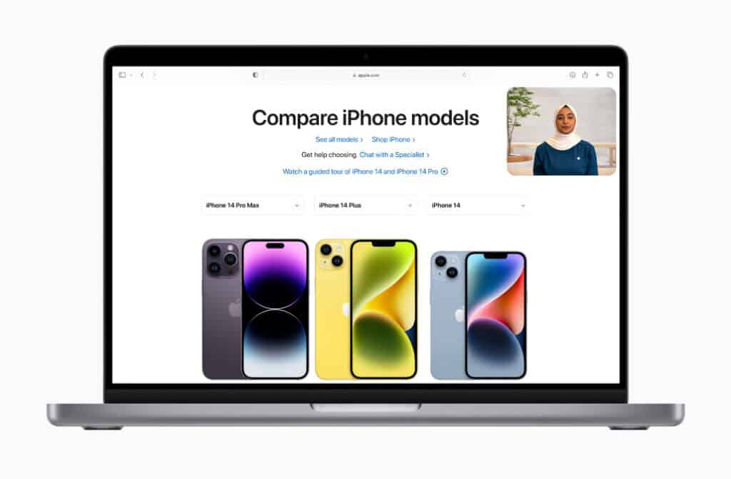 เว็บไซต์ Apple เตรียมเปิดวิดีโอคอลคุยกับพนักงานขาย Apple