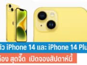 เปิดตัว iPhone 14 และ iPhone 14 Plus สีเหลือง
