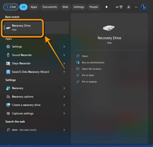 วิธีสร้าง Recovery Drive แฟลชไดร์ฟสำหรับกู้คืนบน Windows11 - iT24Hrs