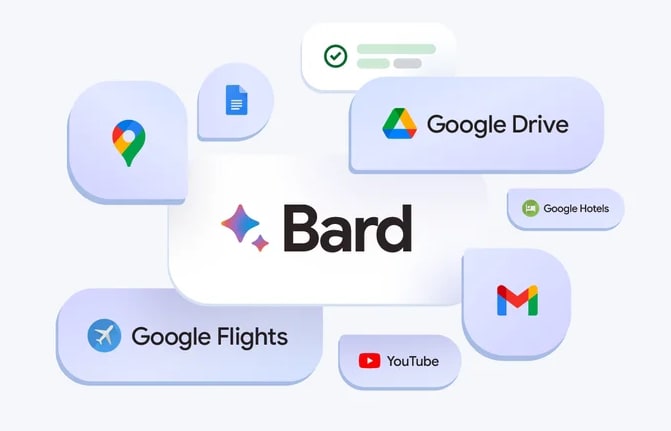 Bard AI อัปเดตเชื่อมกับบริการของ Google