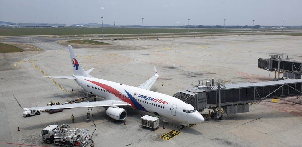 Wi-Fi บนเครื่องบิน Malaysia Airlines